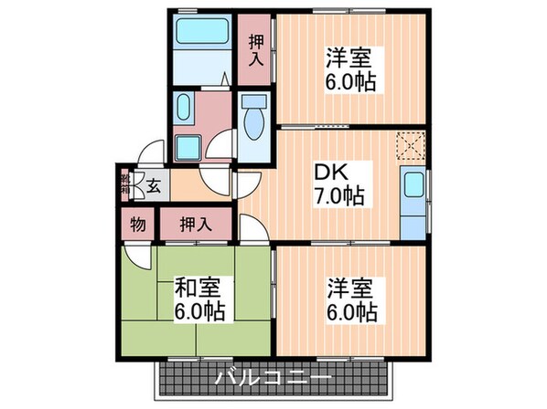 ガーデンビズゲートの物件間取画像